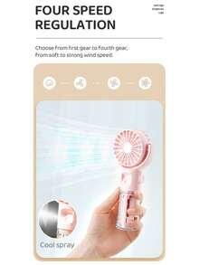 2025 New Mini Spray Handheld Fan, Portable Nano Water Replenisher Fan, Rechargeable Battery Mini Spray Fan,Men Women Travel Essentials Gift - Multicolor - View 8