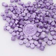 8-Sided Sealing Wax Beads, 250g/Pack, Approx. 725pcs, Stamp Sealing Wax Beads, Wax Seal Stamp Wax, For Sealing Letters/Envelopes/Wedding Invitations/Gift Packaging/DIY Crafts