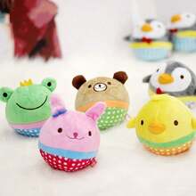 Đồ chơi nhồi bông hoạt hình đáng yêu cho thú cưng nhai đồ chơi có tiếng kêu Đồ chơi cho chó con mèo chơi cắn đồ chơi có tiếng kêu Đồ chơi huấn luyện chó nhồi bông có âm thanh ấn nhẹ - Nhiều màu - Xem 2