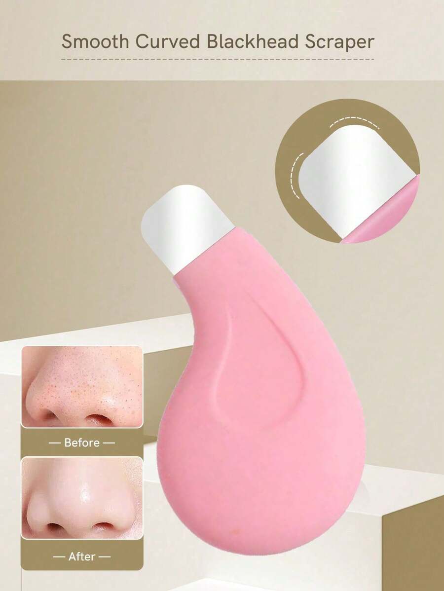 1/2pcs New Beauty Cleaning Nose Blackhead Remover, Deep Pore Cleansing Blackhead & Whitehead Removal Tool