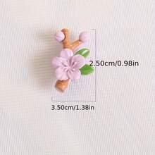 10pcs Fashionable Multi-Color Leaf Branch Detachable DIY Sneaker Charms For Casual Shoes, Cute Gifts - Multicolor - View 7