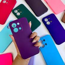Capinha Para Redmi 15C 4G / Capa Case Silicone Colorida  (CF26) - Preto - Visão 5