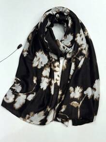 新款透气流苏披肩，优雅风格围巾，时尚女士真丝围巾，亮丽波点大围巾，多功能户外防晒沙滩披肩，头巾 - 彩色 - 查看 13