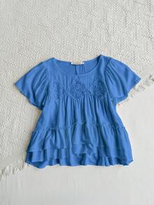 Women Blouses & Shirts - 藍色 - 查看 2