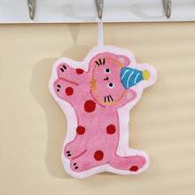 1/2/4 قطع من مناشف اليد لأصدقاء المداعبة - مناشف حيوانات معلقة (قطة/جرو/أرنب/دب)، ماصة للغاية من الميكروفايبر للاستخدام في الحمام/المطبخ/السكن الجامعي، هدية عودة إلى المدرسة والاحتفال بالمنزل الجديد