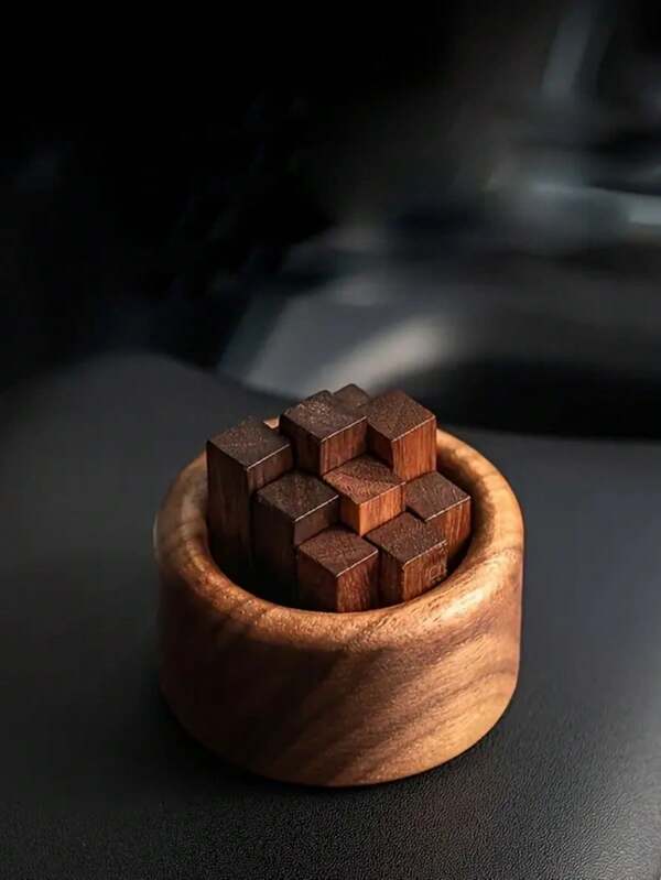 2pcs Black Walnut Woodpile Diffuser Sticks, No Fire, No Electricity Required, Durable, Long-Lasting Fragrance, Suitable For Bathroom, Living Room, Study, Office, Car, Bedroom Decoration And Aromatherapy Sticks, Elegant Wedding, Christmas, Halloween, Thanksgiving, Holiday Luxury Gifts, Valentine's Day And Any Home Decoration Occasion, High Quality Home And Car Air Freshener.