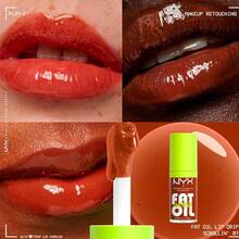 Professional Makeup  Gloss Tono Supermodel, 4.8ml - Brillo labial efecto jugoso hasta por 12H, infusionado con aceite de aguacate, mora y frambuesa, sin sensación pegajosa, fórmula vegana - DESPLAZAMIENTO - Ver 4