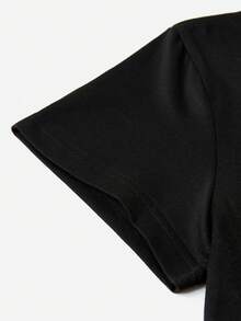 Kentucky Wildcats Short Sleeve Crew Neck Casual Top For Summer & Spring, Women's T-Shirt - Black - View 3