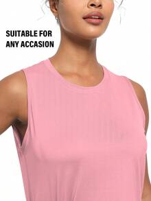 HOPLYNN 5 Packs Workout Tank Tops For Women Sleeveless Athletic Yoga Gym Tank Tops Quick Dry Loose Fit Sports Shirts - 多色2 - 查看 6