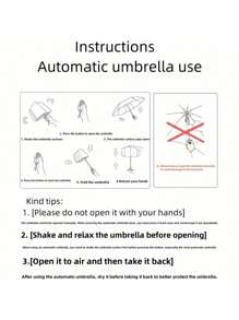 Creative Double-Sided Skull Transparent Umbrella, Minimalist Design, Popular Folding Portable Umbrella, Dark Aesthetic