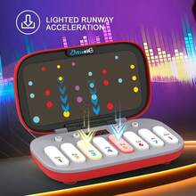 2-In-1 Music Rhythm Master Game Console & Piano, Finger Dancing Speed Push Press Game Machine, Children Toy - Multicolor - View 4