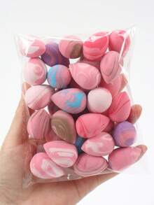 10/20/30/50/100个迷你化妆海绵，粉底美妆蛋，适用于液体、膏状和粉状产品，打造完美妆容，多色可选，不含乳胶，干湿两用，适合所有肤质，可用于化妆、家居装饰、梳妆台、旅行、卧室等场合，是化妆的理想之选。产品标签：粉扑、美妆蛋、散粉扑、化妆海绵、圣诞礼物、化妆工具、便宜好物、礼品、女士礼品、圣诞礼物、赠品、旅行必备。 - 彩色 - 查看 12