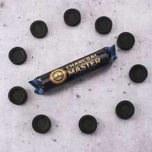 Coal Disks For Incense - 10 Briquettes & 10 Tablets - Quick Lighting & Slow Burning (40mm)