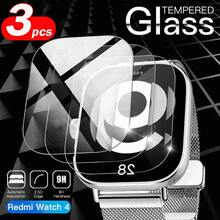 3pcs Tempered Glass Screen Protector, Compatible With Xiaomi Redmi Watch 4, Watch 5 Lite, Watch 5 Active, Transparent Protective Film, Super Durable, Anti-Fingerprint, Bubble-Free, High Definition, Scratch-Resistant, Waterproof, Shockproof, Anti-Drop, Full Coverage - Clear - View 9