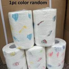 400/200/100/50 Peças Folhas de Pano de Limpeza de Cozinha Descartável, Toalhas de Cozinha Reutilizáveis - Duráveis, Antiaderentes e Fáceis de Limpar para Todas as Necessidades Domésticas, Fáceis de Rasgar, Toalha de Uso Duplo para Limpeza Úmida e Seca, Pano Absorvente de Óleo e Descontaminante Não Tecido, Pano de Secagem, Adequado para Limpeza Doméstica e Lavagem de Louça, Suprimentos de Limpeza, Suprimentos de Volta às Aulas, Padrão de Cor Estilo Aleatório, Limpeza Doméstica, Limpeza de Cozinha, Limpeza de Festa