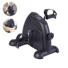 Exercise Bike ,Stationary Bikes For Home Exercise Equipment ,Adjustable Mini Exercise Bike Pedal Exerciser Arm Leg Cycle Machine Resistance,Under Desk Bicycle Trainer With LCD Display - Black - View 3