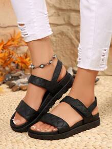 Women's Plus Size Luxury Comfortable Soft Durable Hiking, Vacation, Beach, Sports Casual Sandals