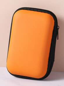 Portable Coin Purse, Earphone Case, USB Cable Organizer, Storage Pouch, Key Holder, Charger Case, Wireless Earbuds Case, Essential For Dorm, Travel Organizer Bag, Cosmetic Bag, Makeup Organizer, Large Capacity For Lipstick, Makeup Brushes, Skincare, Phone, Coins, Small Items, Suitable For Home, Gift, Holiday (Halloween, Christmas) And More, Multi-Purpose - Multicolor - View 16