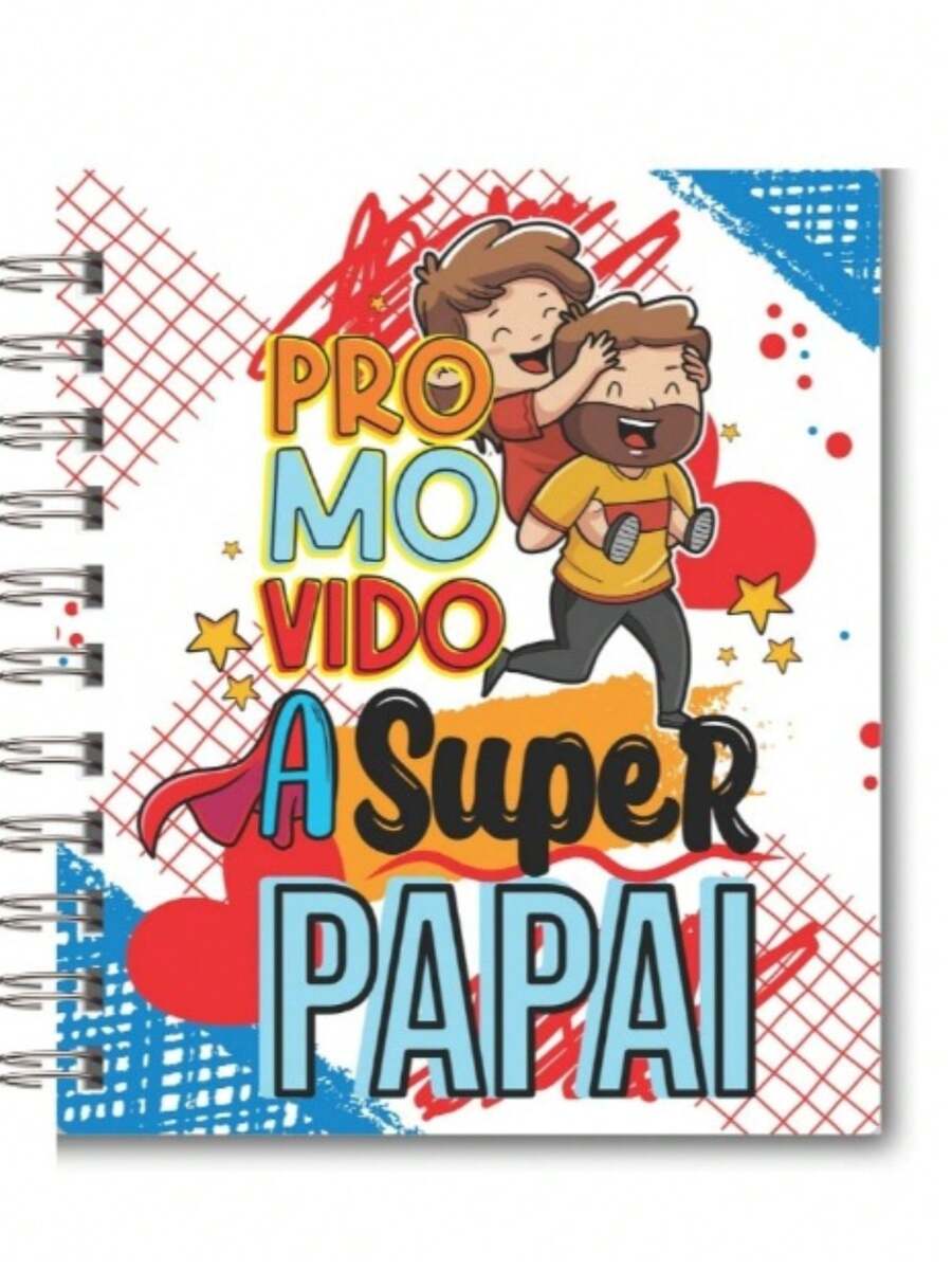Mini Scrapbook Album For Pasting Photos Gift For Father - COVER FATHER 1 - View 1