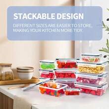 TAIMASI 24-Piece Glass Spice Jar Set - Airtight Containers With Bamboo/Aluminum Lids & Labels | Premium Seasoning Organizer For: • Mother's Day Kitchen Upgrades • Wedding Season Gift For Couples • Thanksgiving Cooking Prep • Christmas Chef Gifts • New Year's Pantry Organization - 透明 - 查看 2