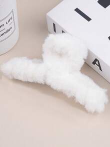 New Arrival Hot Selling Plush Large Square Hair Clip, Hair Claw Hair Accessory For Women, Autumn/Winter Hair Accessories Fashion Claw Clips Ladies Hair Clamps Casual Hair Jaw Clip Autumn Accessories