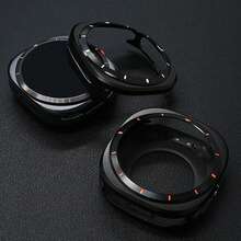 1 pièce Étui robuste compatible avec Samsung Galaxy Watch Ultra (2025/2024) 47mm avec couvercle arrière, pare-chocs en métal ultra fin et coque de protection antichoc pour Galaxy Watch 7/8 Ultra - Multicolore - Voir 11