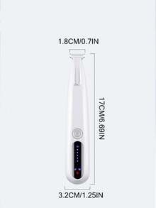 PETSIN 1 Piece USB Pet Hair Clipper, Electric Shaver With LED Light, Removes Hair From Cat/Dog Paws, Can Trim Hair Around Paws, Ears, Eyes And Private Parts, Suitable For Daily Care Animal Hair