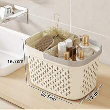 1 Stück Handbrause Korb, süßer Badezimmer Aufbewahrungskorb für Toilettenartikel - tragbarer Duschkorb für Studentenwohnheime, Reisen, Wohnmobile - wasserdichter Organizer für Frauen, Jugendliche, Kinder - perfekt als Muttertagsgeschenk, Einschulung, Badezimmer Accessoires, Raumdekoration