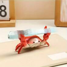 1 件多功能螃蟹形桌面配件，防水创意礼物，手机和眼镜架，手机支架，桌面收纳架 - 彩色 - 查看 8