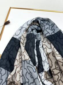 新款透气流苏披肩，优雅时尚丝巾，女士真丝围巾，活力波点长款围巾，适合春夏，户外防晒沙滩披肩，百搭头巾 - 彩色 - 查看 9