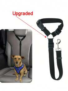 1pc Pet Car Seat Belt, Dog Retractable Leash, Pet Leash, Car Seat Belt Nylon Seat Belts Heavy Duty & Durable Car Harness For Dogs Dog Car Seat ,Dog Seatbelt,Keep Your Dog Safer! Dog Outing Dog Stuff,1pc Pet Car Seat Belt, Dog Retractable Leash, Pet Leash, Car Seat Belt Nylon Seat Belts Heavy Duty & Durable Car Harness For Dogs Dog Car Seat ,Dog Seatbelt,Keep Your Dog ! Dog Outing Dog Stuff