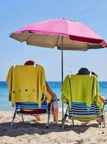 1 Packung extra große Strandtuchklammern, Tuchklammern für Strandstühle Kreuzfahrt Schwerlast, Tuchhalterklammern für Kleidung Pool Boot, Picknick-Zubehör, Strand-Zubehör, Wäscheklammern, Sonnenliegen-Clips, Blau