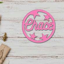 1pc Customized Acrylic Name Plate, Personalized Name, Customized Plaque, Unique Restaurant Wall Decor, Plate Decoration, Suitable For Bedroom, Cake Decor, Children's Day, Christmas, Halloween, Back To School, Birthday, Party Gifts, Customized Gifts