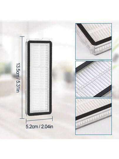 Accessories Roborock Qrevo Curv S5X Edge S5V Robot Stofzuiger Cleaner Replacement Parts Hepa Filter Rag Dust Bag view 9