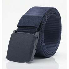 Wide Military Nylon Belt Kit With Wide Zinc Buckle And Quick Release - 藍色 - 查看 2
