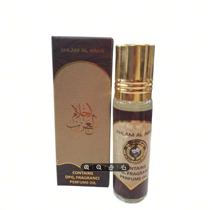 Ard Al Zaafaran Ahlam al Arab Ard al Zaafaran 10ml roll-on profumo arabo, olio profumato unisex, senza alcol, colonia roll-on NUOVO