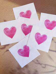 20/50 chiếc khăn ăn in hình trái tim màu hồng, kích thước 33cm*33cm, dùng một lần cho đám cưới, ngày lễ tình nhân, trang trí bàn ăn nhà hàng, khách sạn, tiệc tùng, đồ dùng cho tiệc. - Nhiều màu - Xem 11