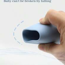 1 pieza Taza de silicona linda de 70ML para beber del bebé, material, taza para beber por sí solo para bebés - Multicolor - Ver 8