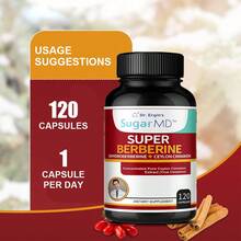 Super Berberine Supplement, 250mg GlucoVantage Dihydroberberine With Ceylon Cinnamon, Supports Heart & Energy & Digestive Healthy, 120 Capsules - 其他 - 查看 2