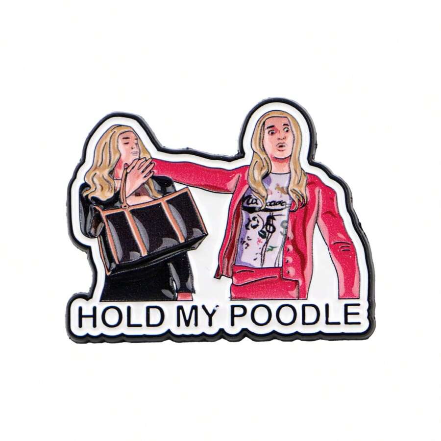 Funny Enamel Pin Lapel Pins Badges On Backpack Women's Brooch Clothes Gift Jewelry Fashion Accessories - NR12291 - View 1