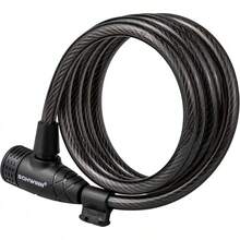 Schwinn - Cerraduras de Bicicleta, Cerradura en U o Opciones de Bloqueo Iluminado, Resistente antirrobo, Cerradura para Equipos al Aire última intervensión y Bicicleta - Negro - Ver 2