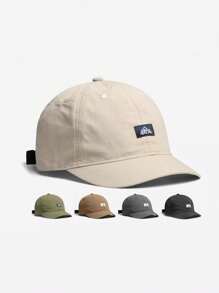 1pc Quick-Dry Breathable Low Profile Baseball Cap, Unisex Casual Soft Top Letter Print Windproof Sun-Resistant Visor Hat, Suitable For Spring And Summer