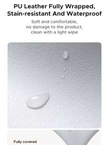 UGREEN Magnetic Leather Earbuds Bag Pouch Bag Portable Storage Bag Compatible With Airpods 4 AirPods Pro For Holiday Travel, Outdoor Activities Cable Organizer Charger Accessories Travel Essentials - Grey - View 5