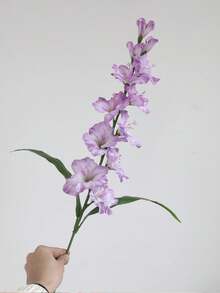 1pc New Calla Lily Artificial Flower, Vintage Silk Flower Decor For Dining Table, Living Room, Indoor - Multicolor - View 14