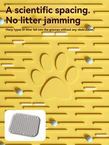 1pc Fully Enclosed Cat Litter Box, Odor-Proof & Splash-Proof, Includes Litter Scoop, Litter Mat, Cat Cleaning Supplies, Indoor Cat Litter Box