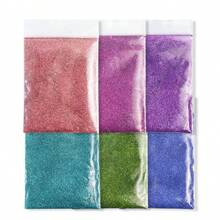10g/Pack Colorful Holographic Glitter Powder, Nail Art Decoration, Shiny Pigment, DIY Paint, Nail Art Supplies Nails - Multicolor - View 31