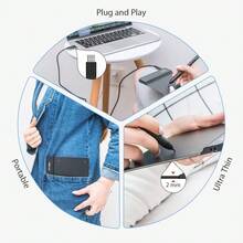 XP-Pen StarG640 Tableta de Dibujo 6x4 Pulgadas Lapiz sin Bateria Negro - 1 - Ver 3