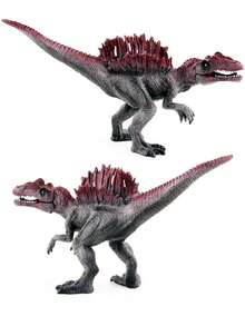 侏罗纪恐龙实体模型玩具，8-15 英寸中型和大型手绘恐龙模型 - 咆哮的霸王龙、三角龙、霸王龙、皮科龙、沧龙、重型大猩猩、霸王龙、龙吉祥物 - 细致逼真，可移动下颌 - 彩色 - 查看 13