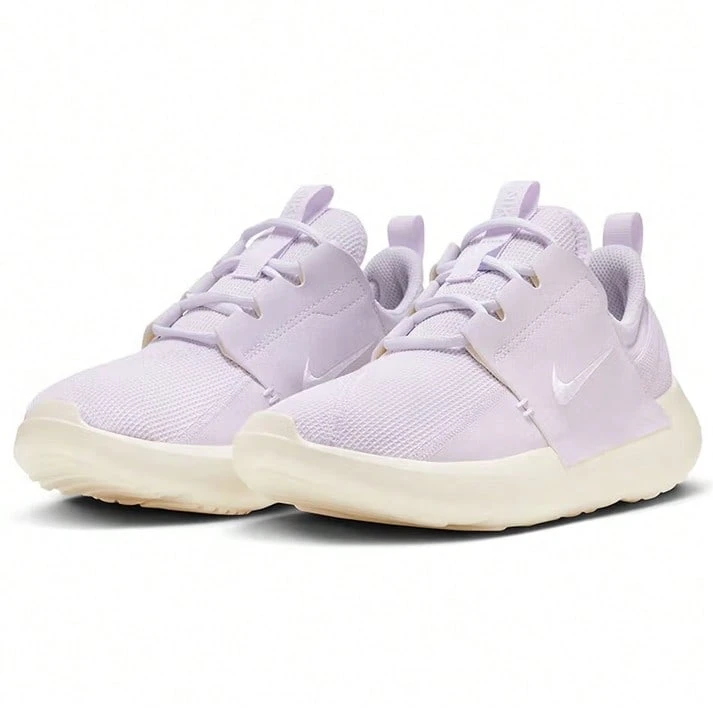 耐克（NIKE）女士休闲鞋 新款E系列厚底运动鞋 舒适轻便跑步鞋 DV8405-500 - 淺紫色 - 查看 1