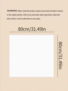 1PC Muslin Swaddle Blankets,Newborn Receiving Blanket, Baby Swaddle Blanket Unisex, Baby Essentials, Registry & Gift - Multicolor - View 11